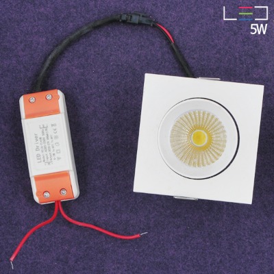 [중고상품] LED 5W 로랑 매입등 / 전구색 (타공:75파이)